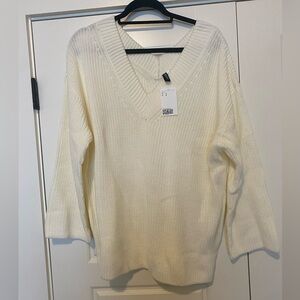 H&M cream sweater